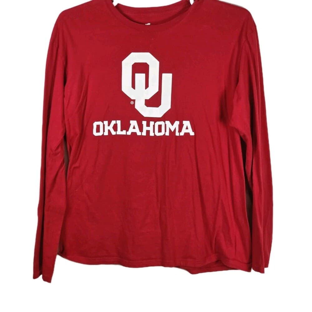 Fanatics Oklahoma Sooners Men's XL Red Long Sleeve Shirt - Thumbnail 2