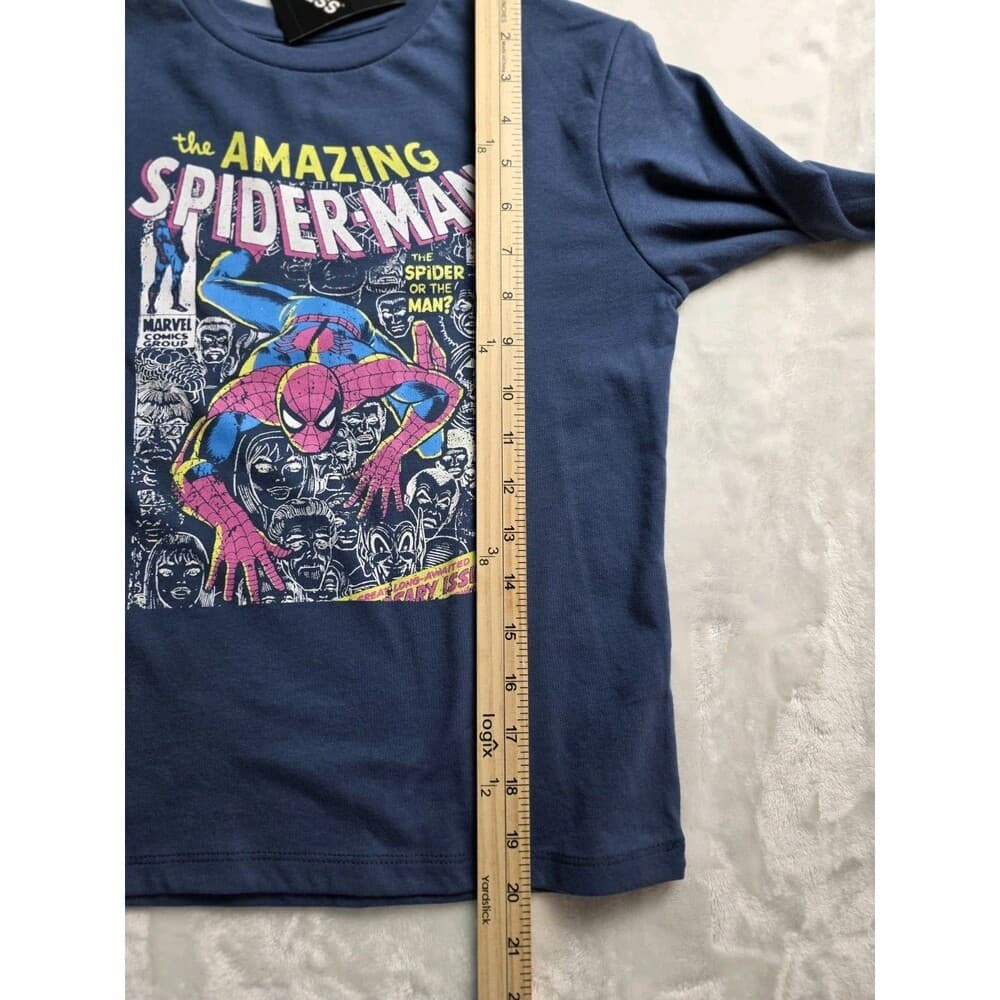 Spiderman Shirt Adult Small Marvel Super Hero Comic Book‎ Retro Mens - Thumbnail 4