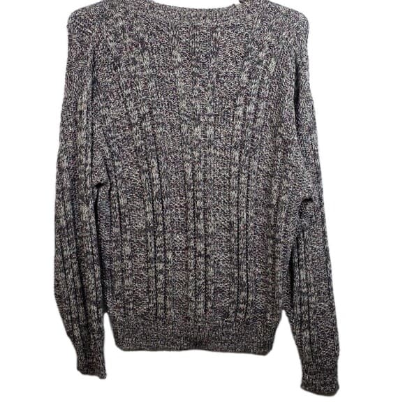 Vintage‎ Boathouse Row Men’s Large Grey Sweater 100% Cotton Made In USA - Thumbnail 8
