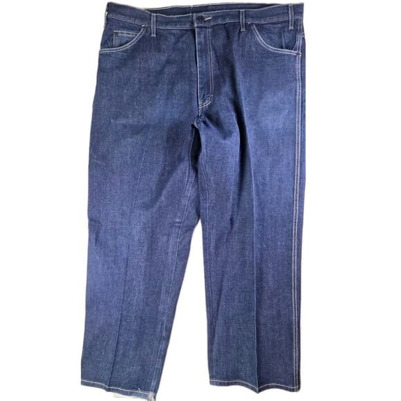 Genuine Dickies Men's Sz 42x30 Denim‎ Utility Jeans - Thumbnail 9