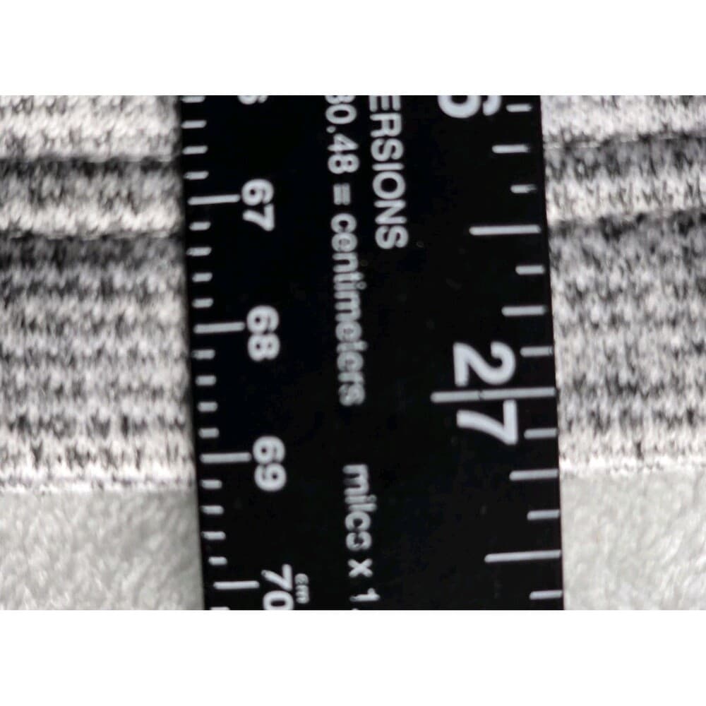IZOD Men's Small Blue & Gray‎ Mock Neck Fleece Sweater - Thumbnail 6