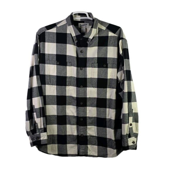 Duluth Trading Men's‎ XL Checkered Flannel Long Sleeve Button Down Shirt - Thumbnail 10