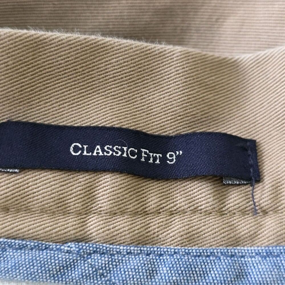 Polo Ralph Lauren Men's 40" Khaki Beige Chino Flat Front Shorts - Thumbnail 4