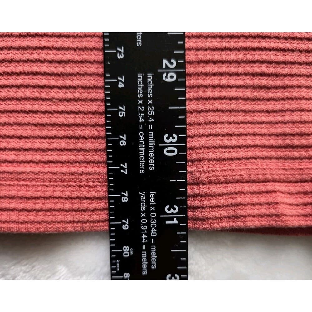 Tommy Bahama Men's Large Coral Pink Silk & Cotton Blend Short Sleeve Polo Shirt - Thumbnail 9