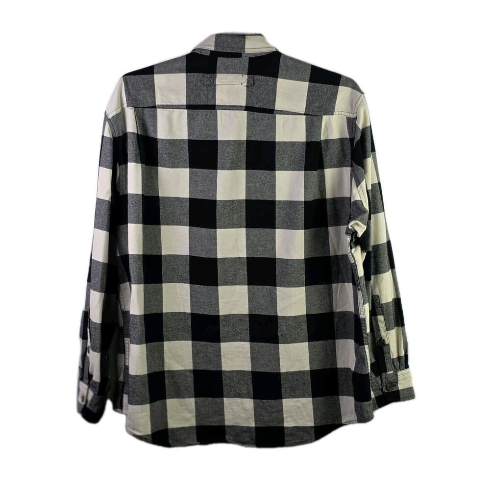 Duluth Trading Men's‎ XL Checkered Flannel Long Sleeve Button Down Shirt - Thumbnail 5