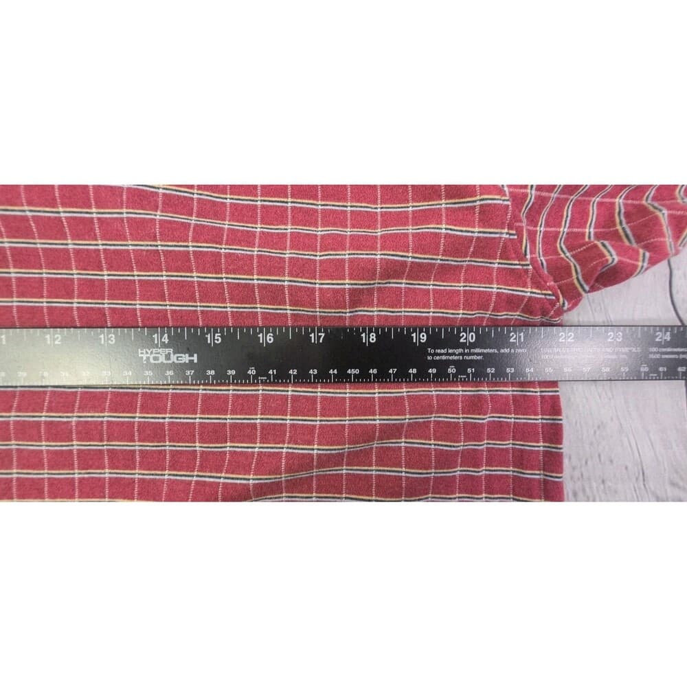 Tommy Bahama Men's Medium Red Kaanapali Resort Striped Short Sleeve Polo Shirt - Thumbnail 6