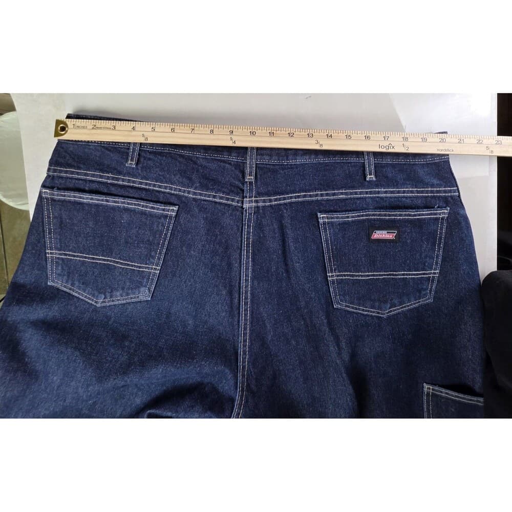 Genuine Dickies Men's Sz 42x30 Denim‎ Utility Jeans - Thumbnail 7
