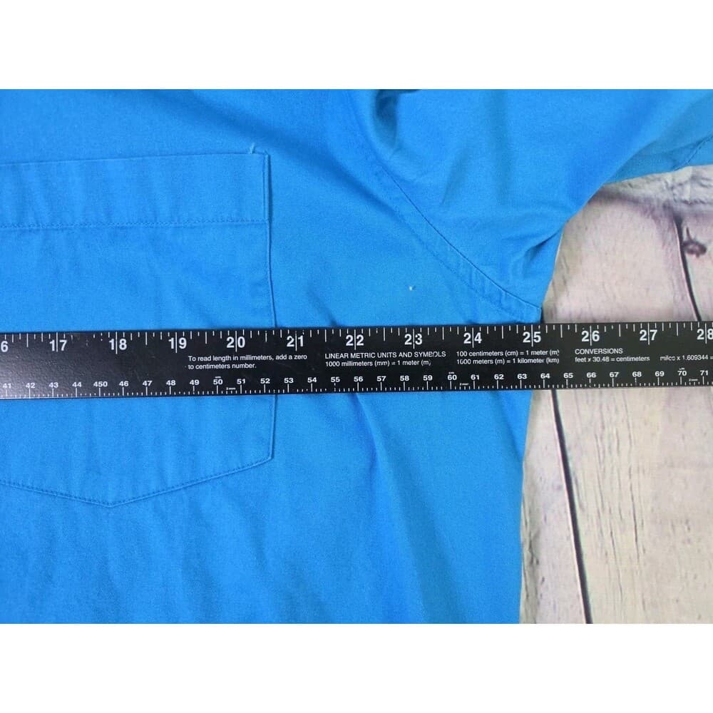 Magellan Men's XL Blue Classic Fit MagShield Short Sleeve Fishing Shirt - Thumbnail 3