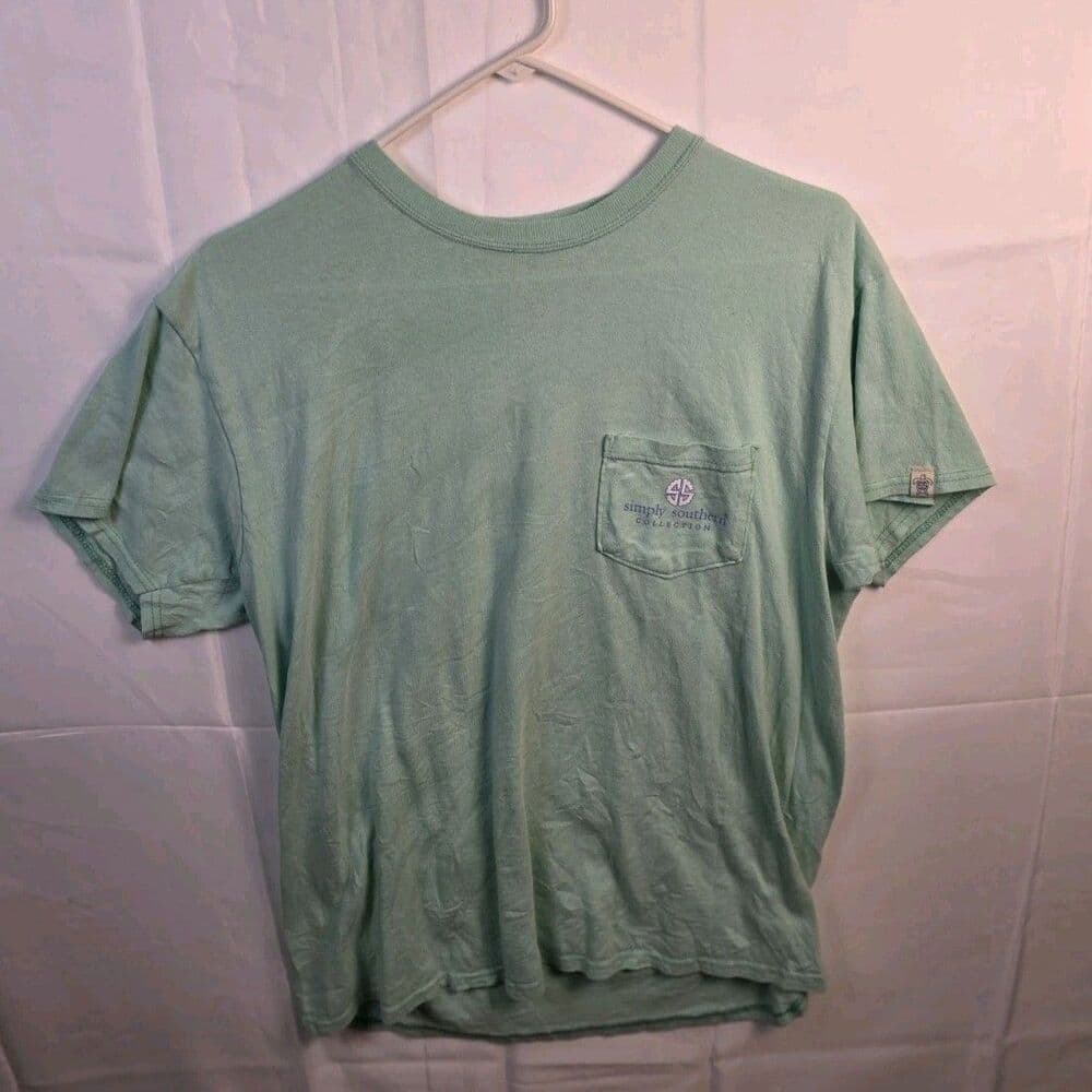 Simply Southern Women's Medium Green Short Sleeve Graphic T-Shirt‎ - Thumbnail 10