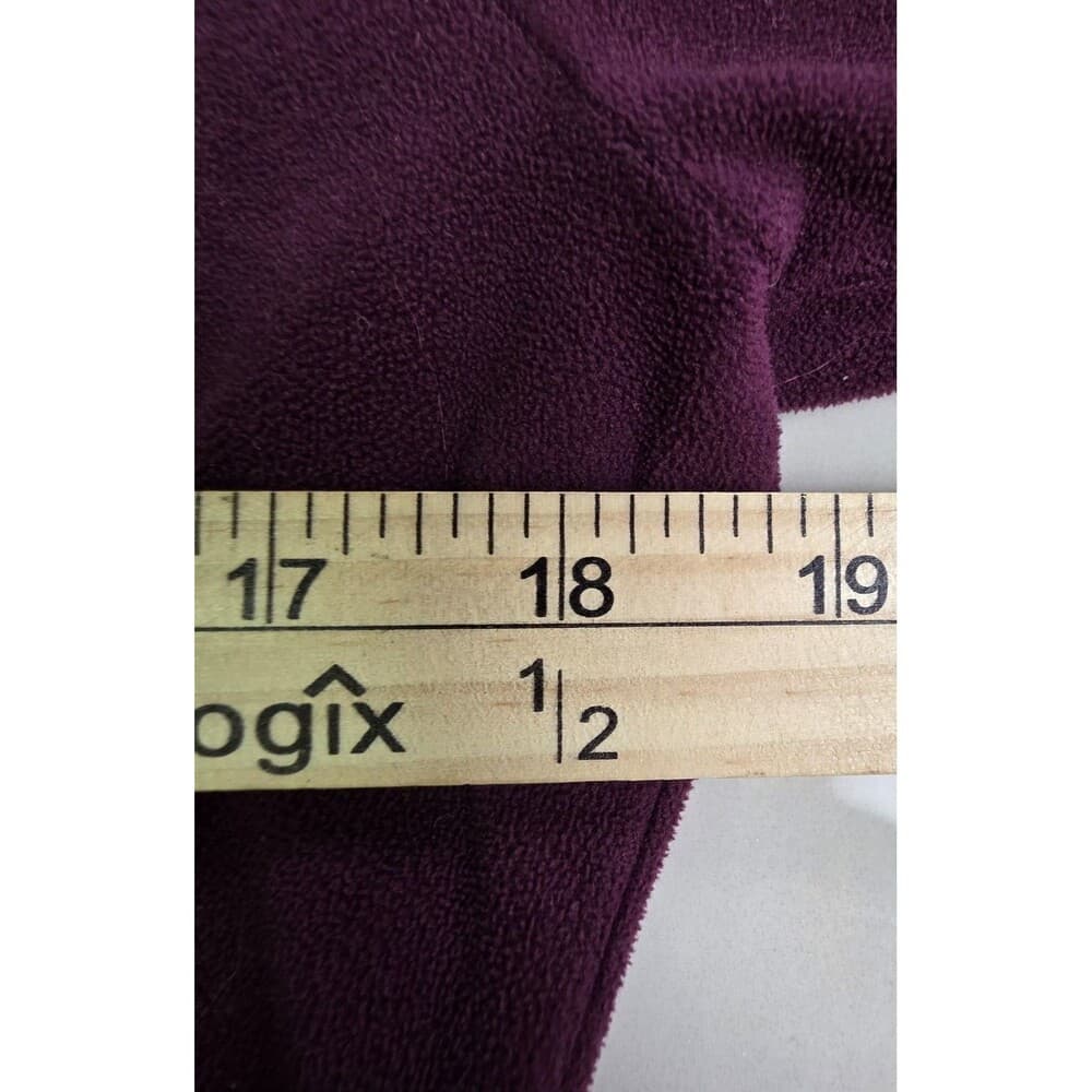 Woolrich Women's Medium Blackberry‎ Full Zip Fleece Jacket - Thumbnail 8