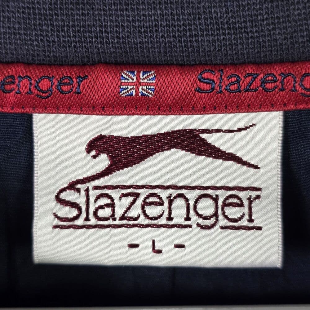 Slazenger Men's Large Blue Ryders Cup Golf Pullover - Thumbnail 3