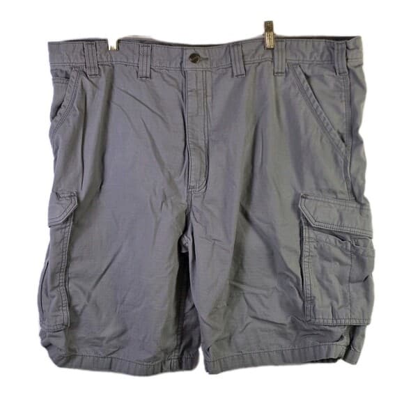 Carhartt Men's 42 Gray Relaxed Fit Workwear Cargo Shorts - Thumbnail 14