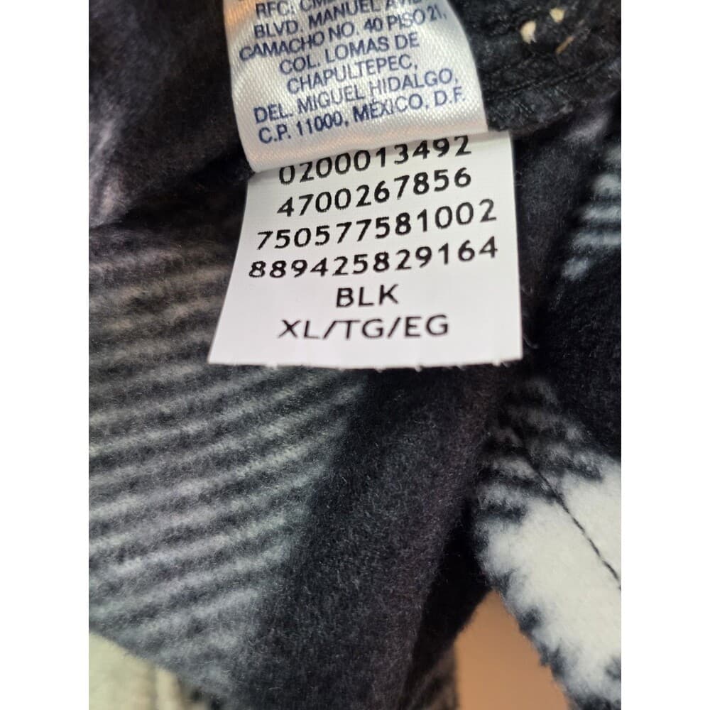 NWT Chaps Men's XL Plaid Flannel Long Sleeve Button Up‎ Shirt - Thumbnail 3