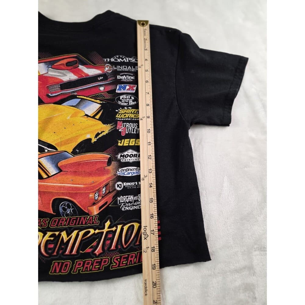 Vintage Gildan Texas Racing Car Shirt Men's Size‎ Medium - Thumbnail 5