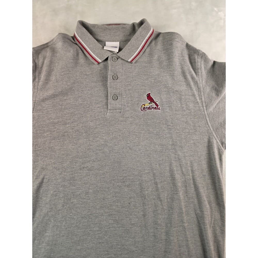 Vintage St Louis Cardinals Men’s‎ Size Large Polo Shirt - Thumbnail 2