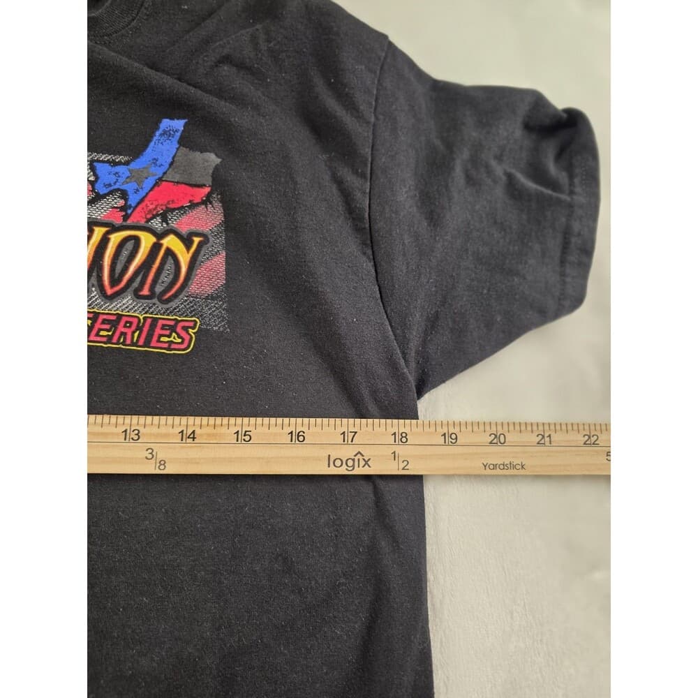 Vintage Gildan Texas Racing Car Shirt Men's Size‎ Medium - Thumbnail 3