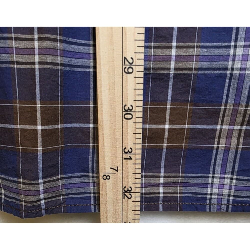 Daniel Cremieux‎ Men's Large Plaid Slim Fit Long Sleeve Shirt - Thumbnail 6