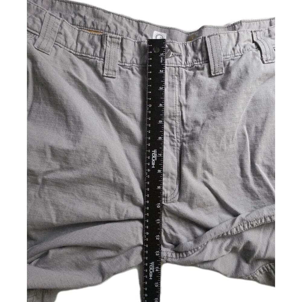 Carhartt Men's 42 Gray Relaxed Fit Workwear Cargo Shorts - Thumbnail 12