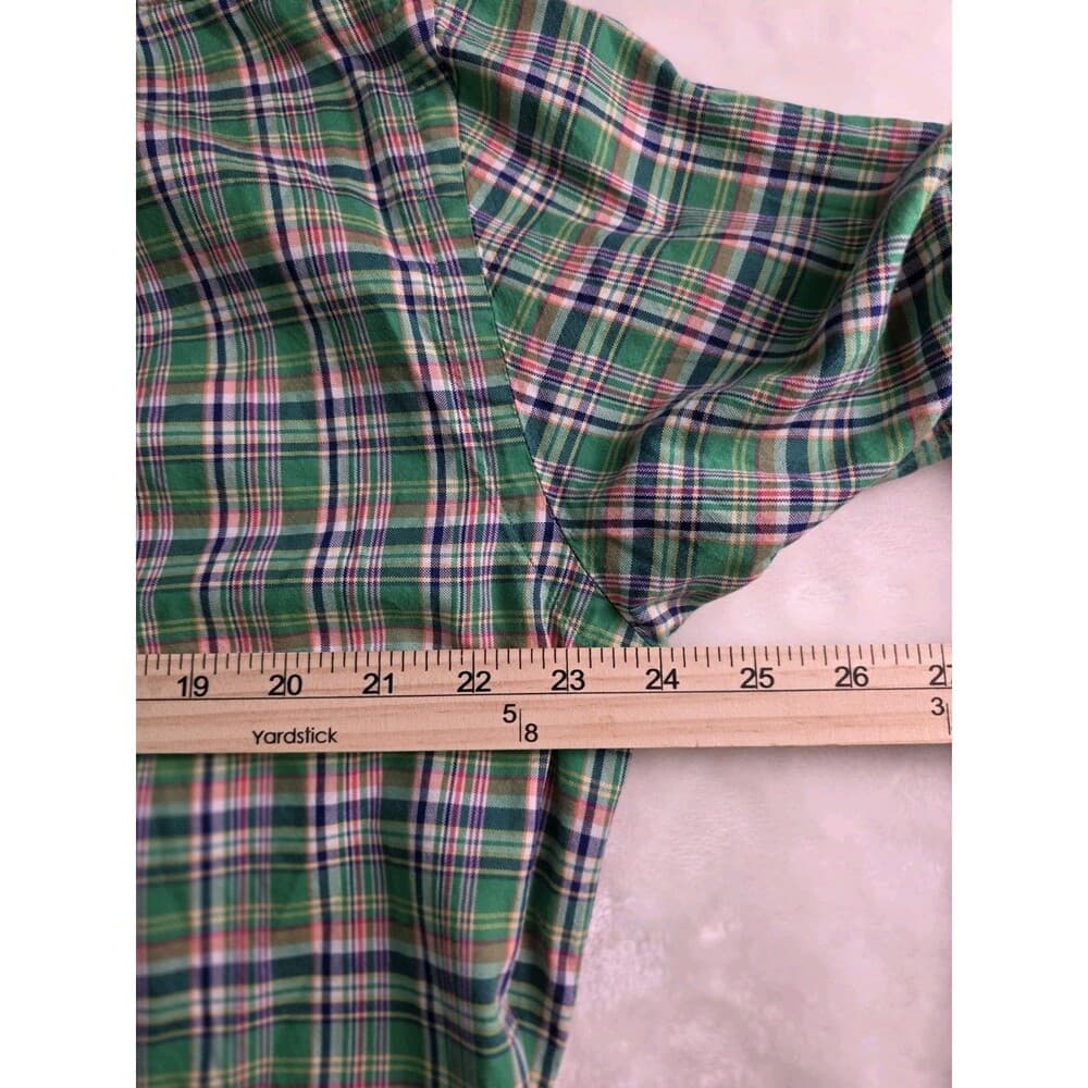Polo Ralph Lauren Mens Size L Multicolor Plaid Long‎ Sleeve Button Up Cotton - Thumbnail 5