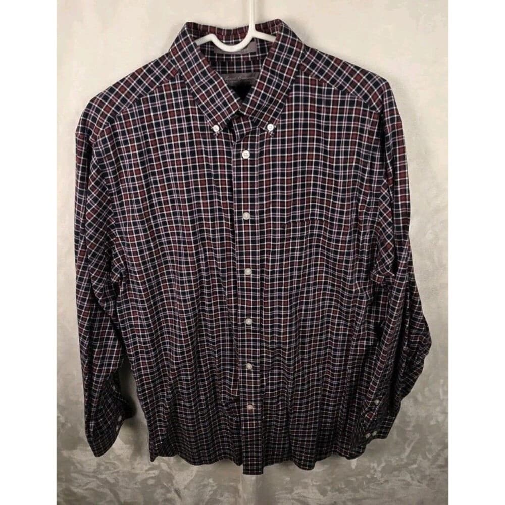 Daniel Cremieux Men's Large Long Sleeve Plaid Button-Down‎ - Thumbnail 3