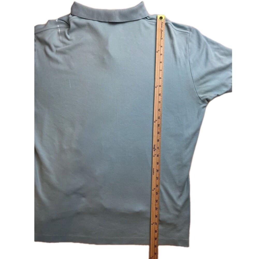 Polo Ralph Lauren Men’s Large Blue‎ Short Sleeve Shirt - Thumbnail 6