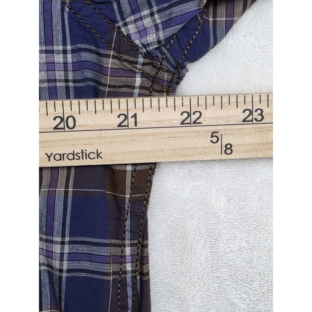 Daniel Cremieux‎ Men's Large Plaid Slim Fit Long Sleeve Shirt - Thumbnail 4