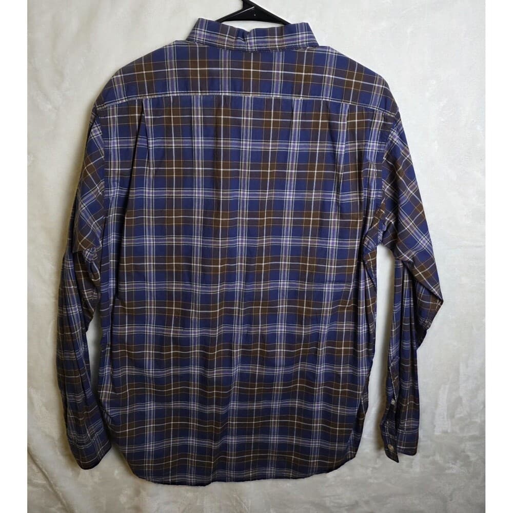 Daniel Cremieux‎ Men's Large Plaid Slim Fit Long Sleeve Shirt - Thumbnail 5