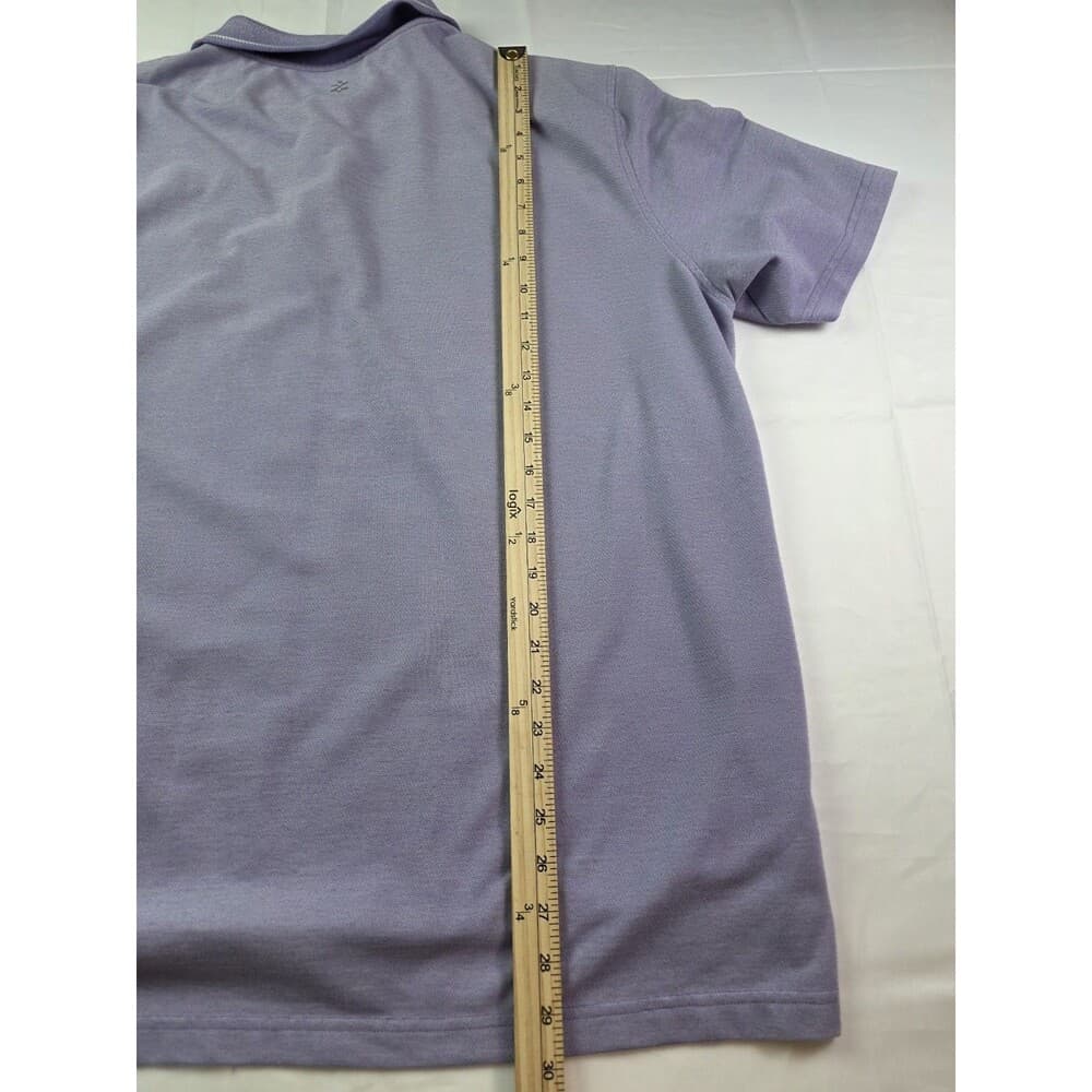 IZOD Men’s Advantage Men's XXL Lavender Extreme Performance‎ Cool-Fx Golf Shirt - Thumbnail 5