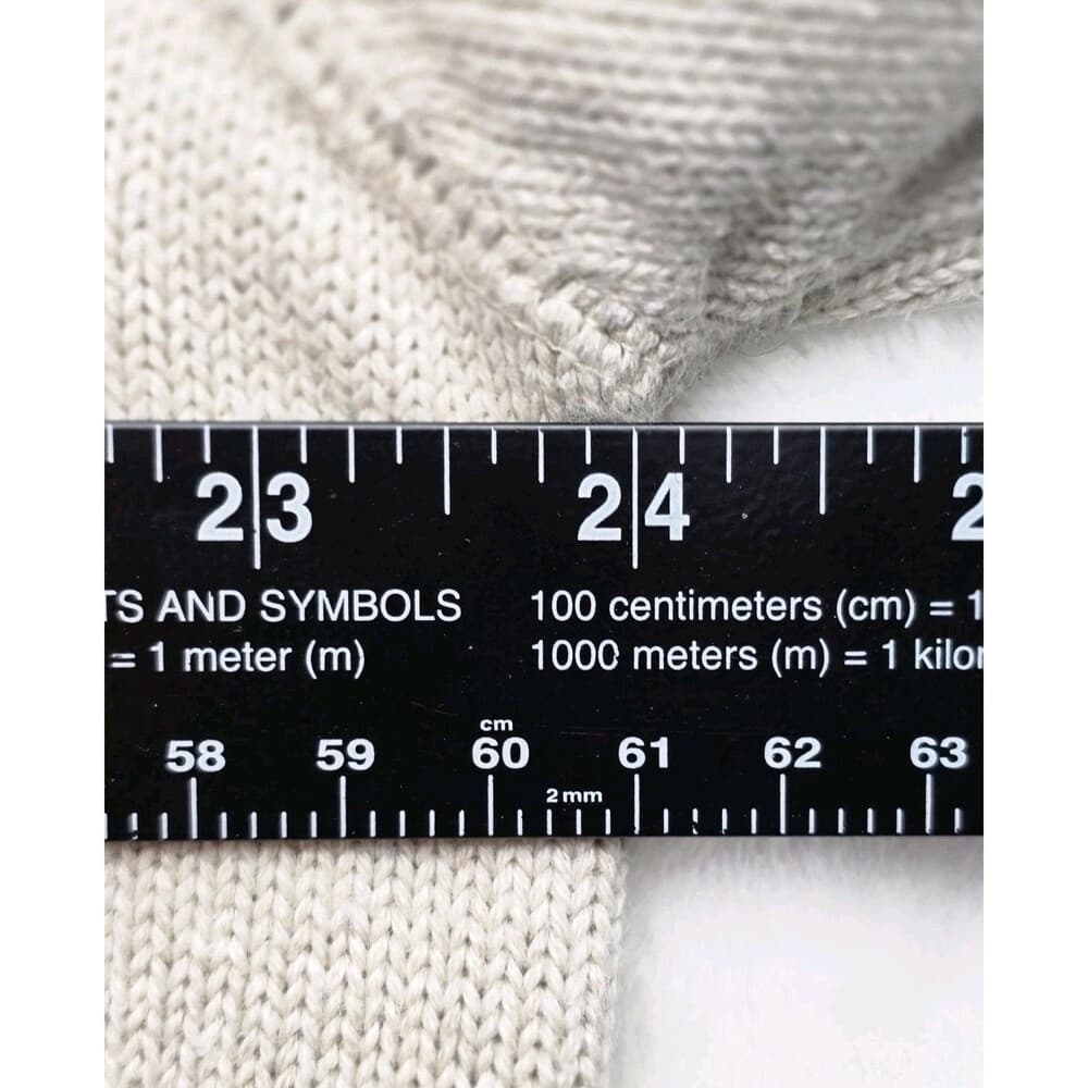 Vintage Eddie‎ Bauer Men's XXL Beige Cotton Sweater - Thumbnail 3