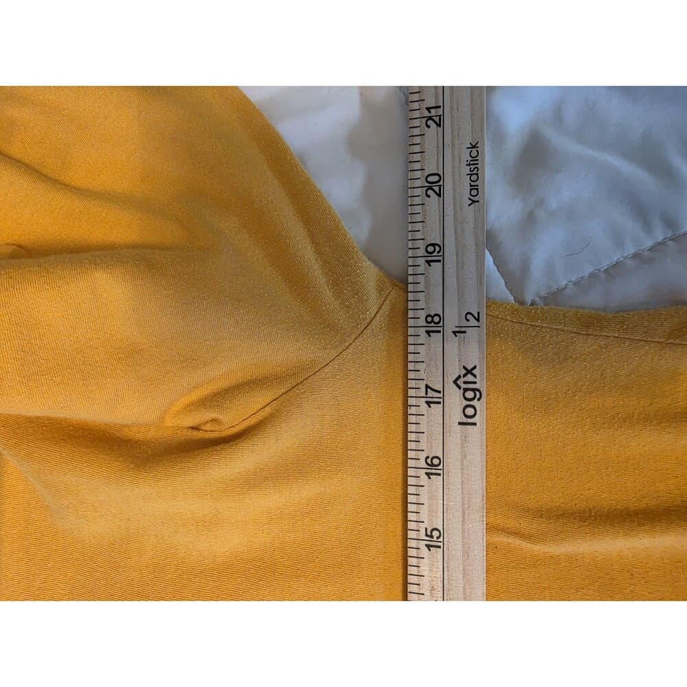 Victoria’s Secret Pink Women's Size M Yellow Tshirt‎ - Thumbnail 5
