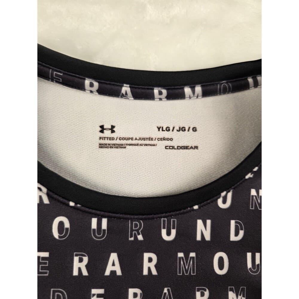 Under Armour Youth‎ Tee Shirt Girls Sz L - Thumbnail 2