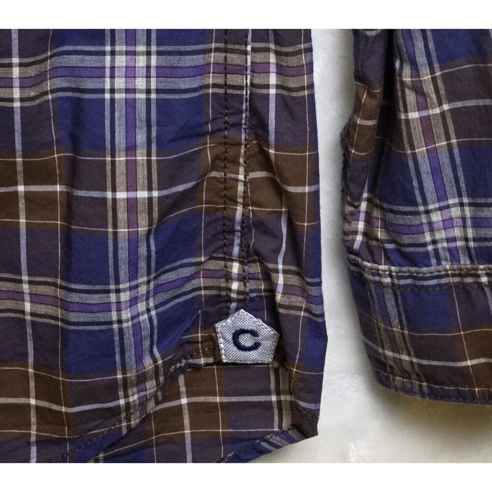 Daniel Cremieux‎ Men's Large Plaid Slim Fit Long Sleeve Shirt - Thumbnail 2