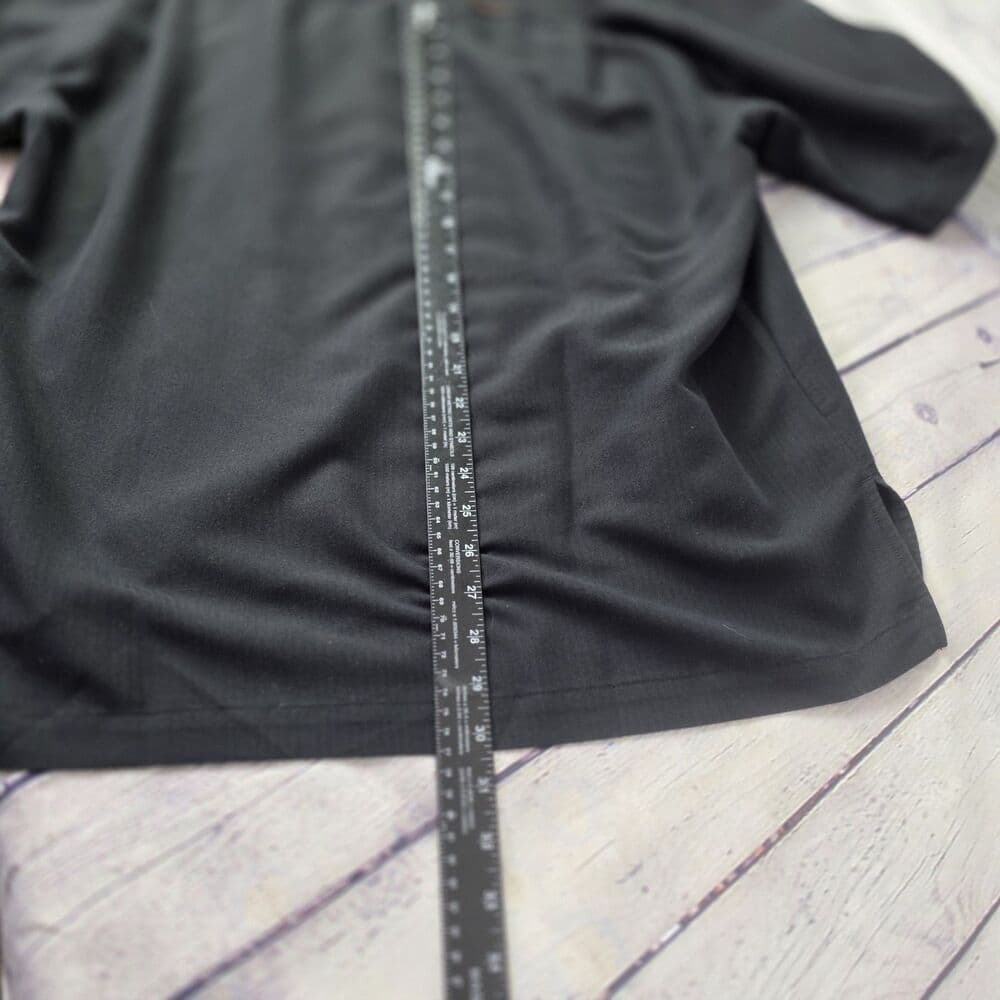 Weekender Limited Edition Men's Large Black Button Down Poker Shirt - Thumbnail 7