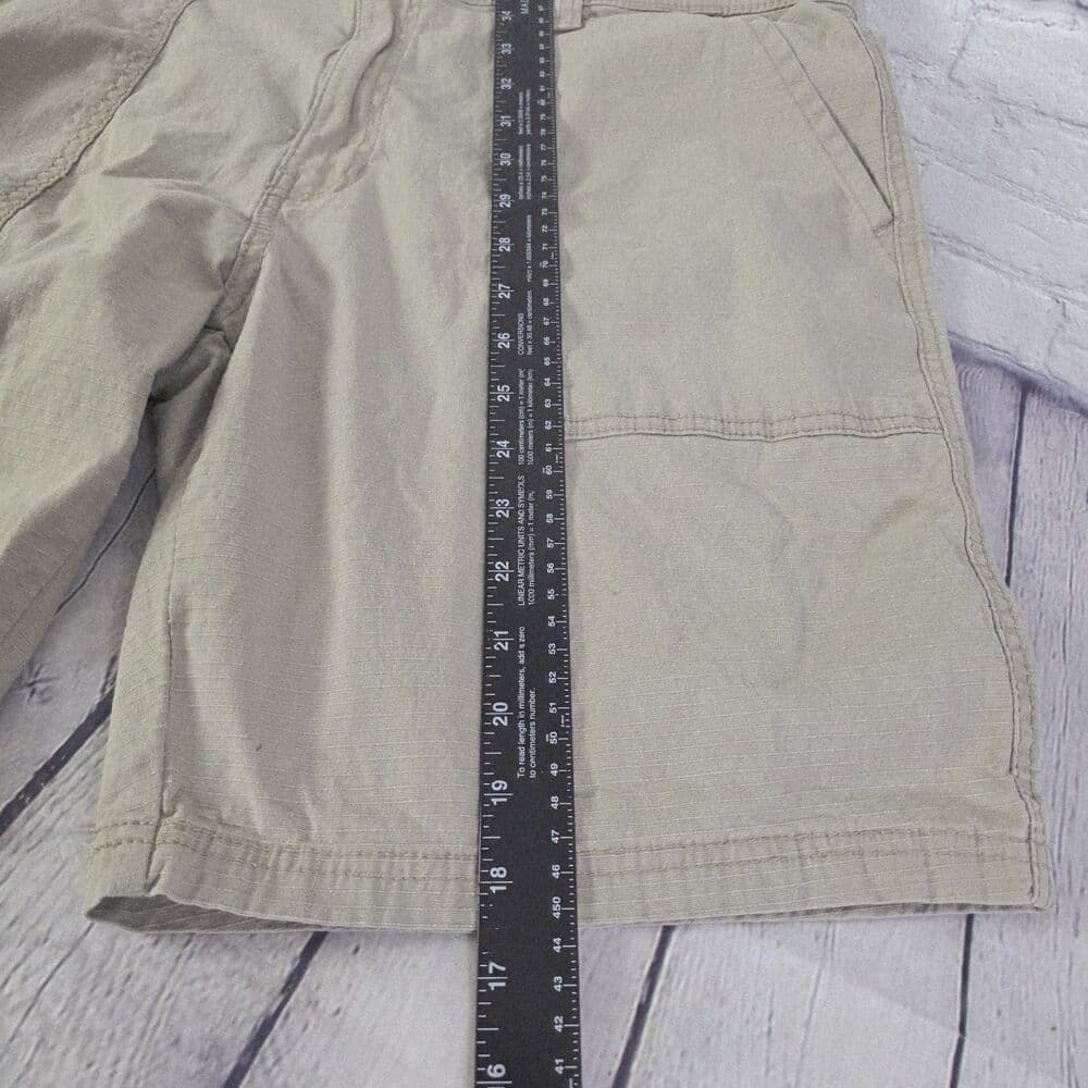 Weatherproof Men's 38 Birch Khaki Stretch Golf Shorts - Thumbnail 8