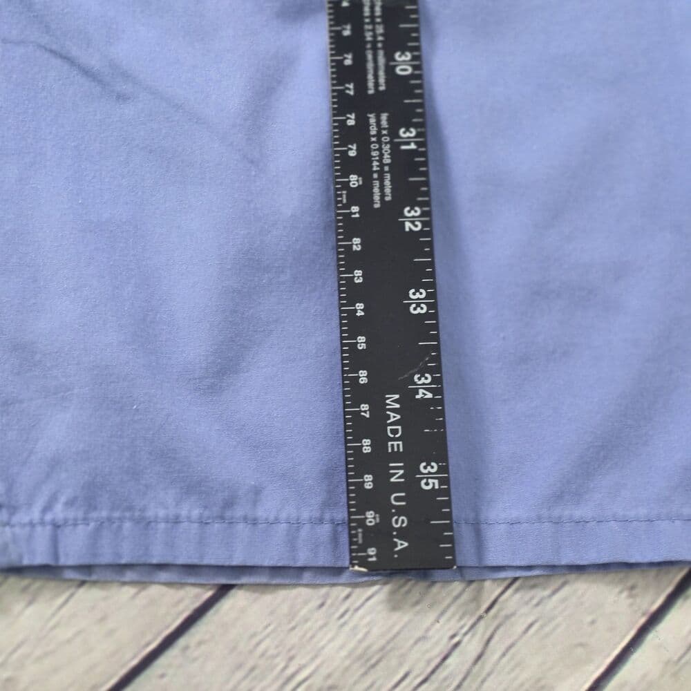 Unbranded Women's Large Blue Nursing Scrub Tops (2) UZ13150T - Thumbnail 9