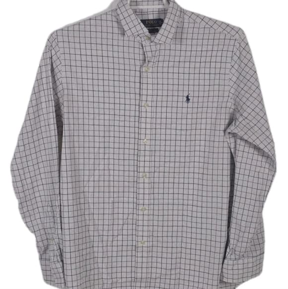 Ralph Lauren Polo Men's Large‎ Multicolor Stiped Long Sleeve Shirt - Thumbnail 8