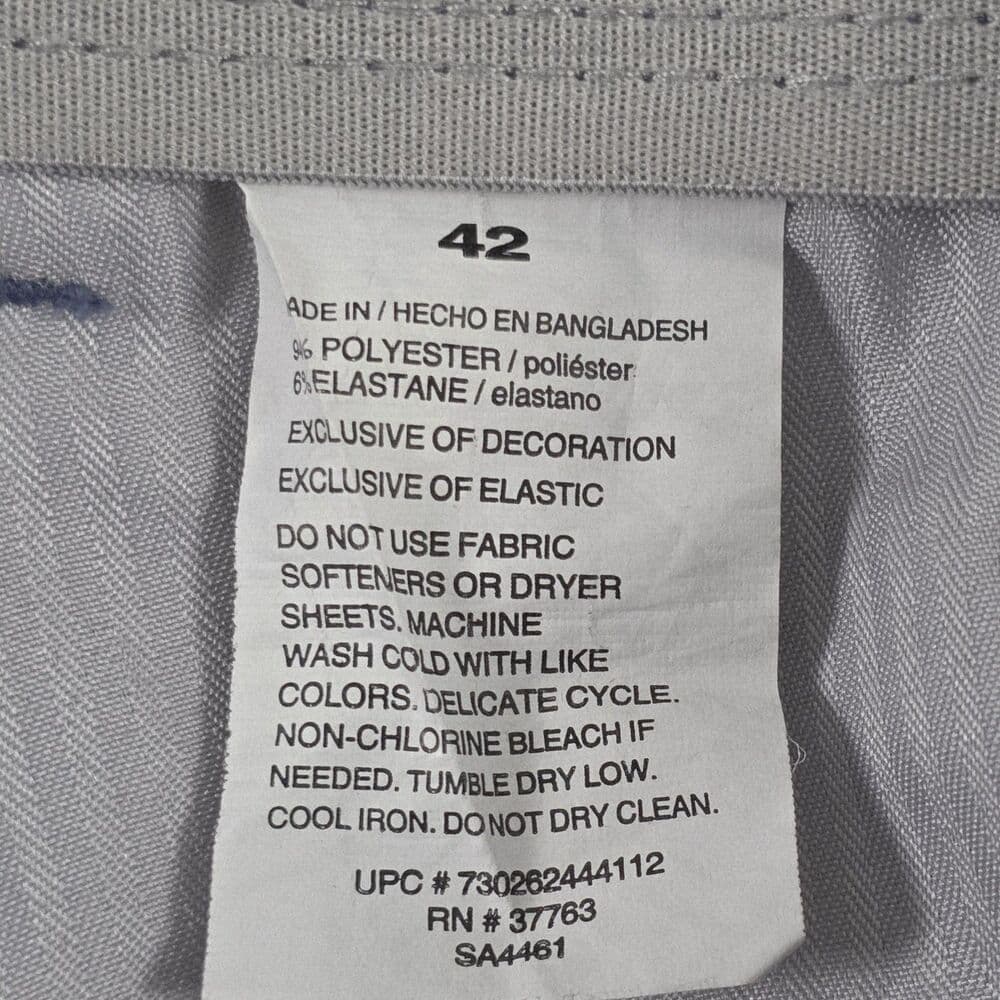 Callaway Men's 42 Blue Dry Fit Flex Stretch Golf Shorts - Thumbnail 3