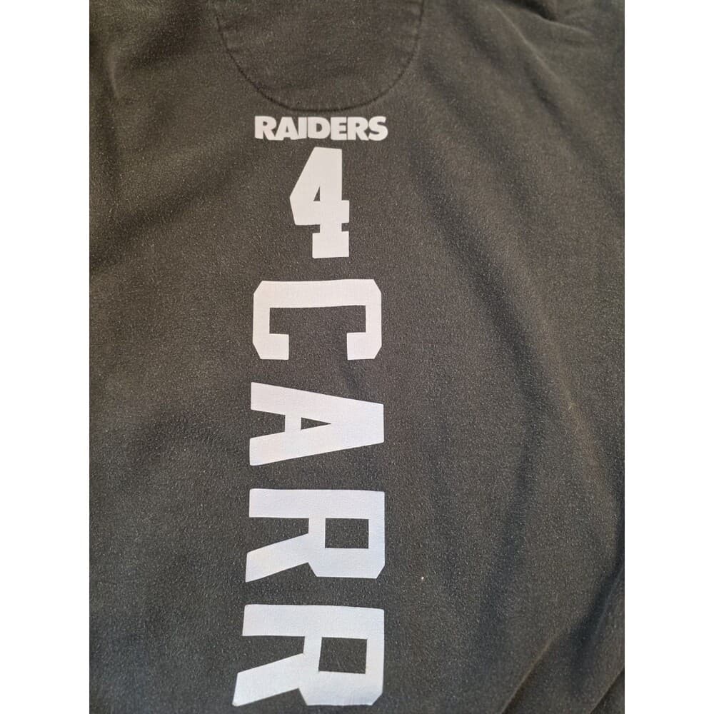 Fanatics Oakland‎ Raiders Derek Carr Hoddie Size L - Thumbnail 5