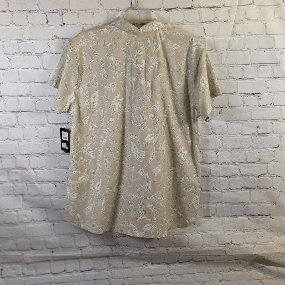 Noble Outfitters Shirt Women’s XL Paisley Short Sleeve Button Up Shirt - Thumbnail 6