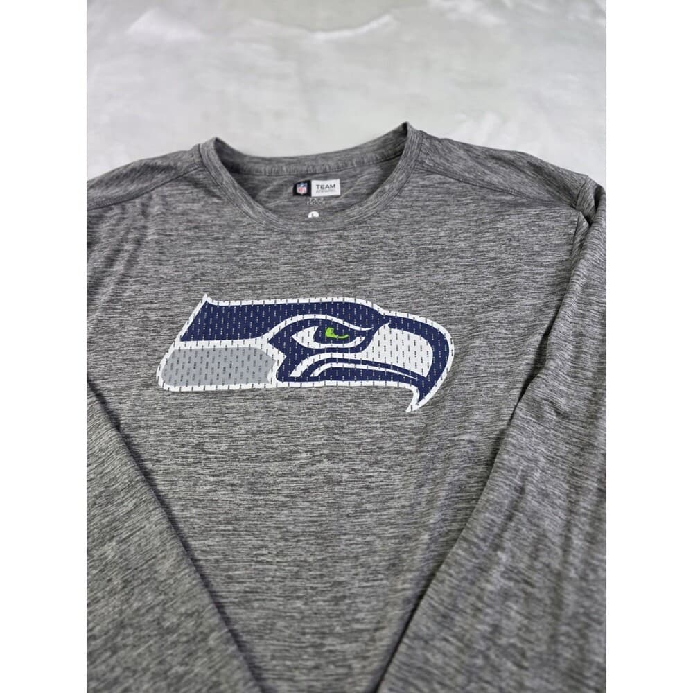 NFL Team Apparel‎ Seattle Seahawks TX3 Large Long Sleeve Shirt - Thumbnail 5