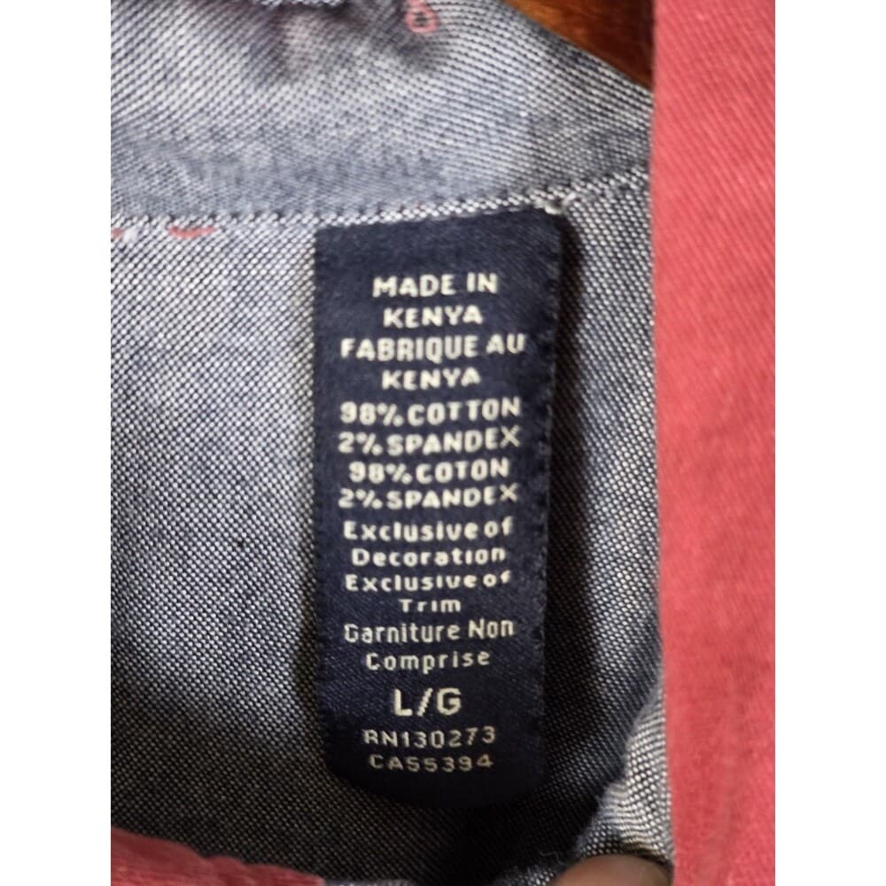 Wrangler Western‎ Men's Large Work Wear Shirt - Thumbnail 4