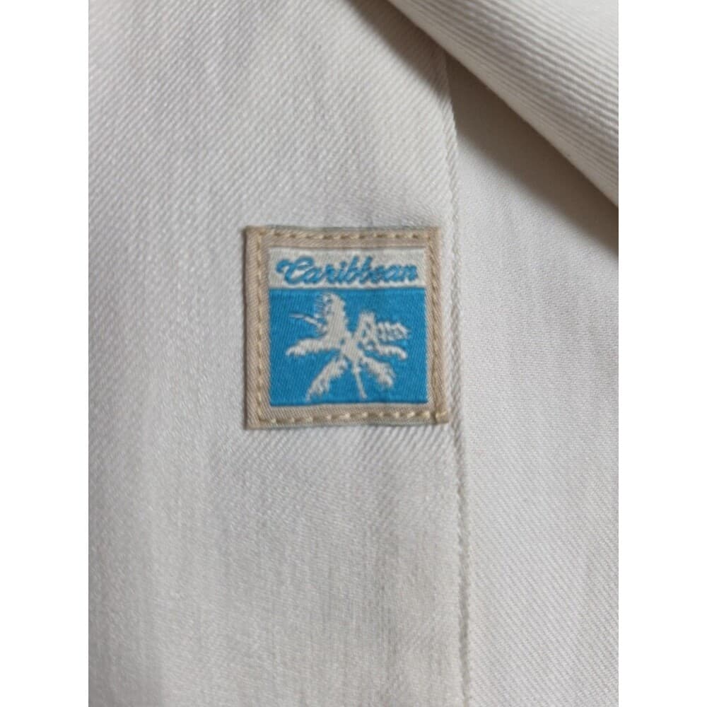 Caribbean Men's XL Hawaiian Short Sleeve Button Up Shirt - Thumbnail 9