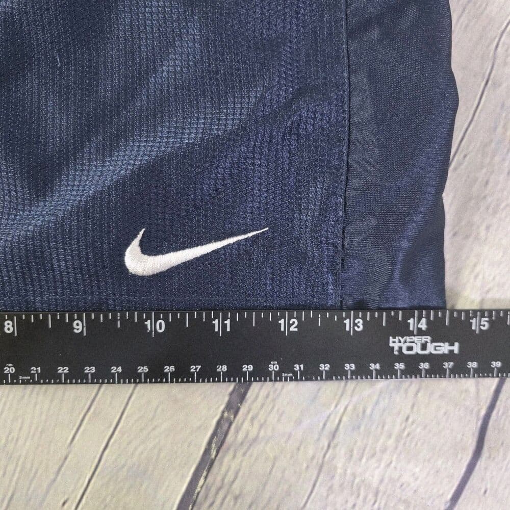 Vintage Nike Mens XL Blue Dazzle Silky Basketball Shorts - Thumbnail 5