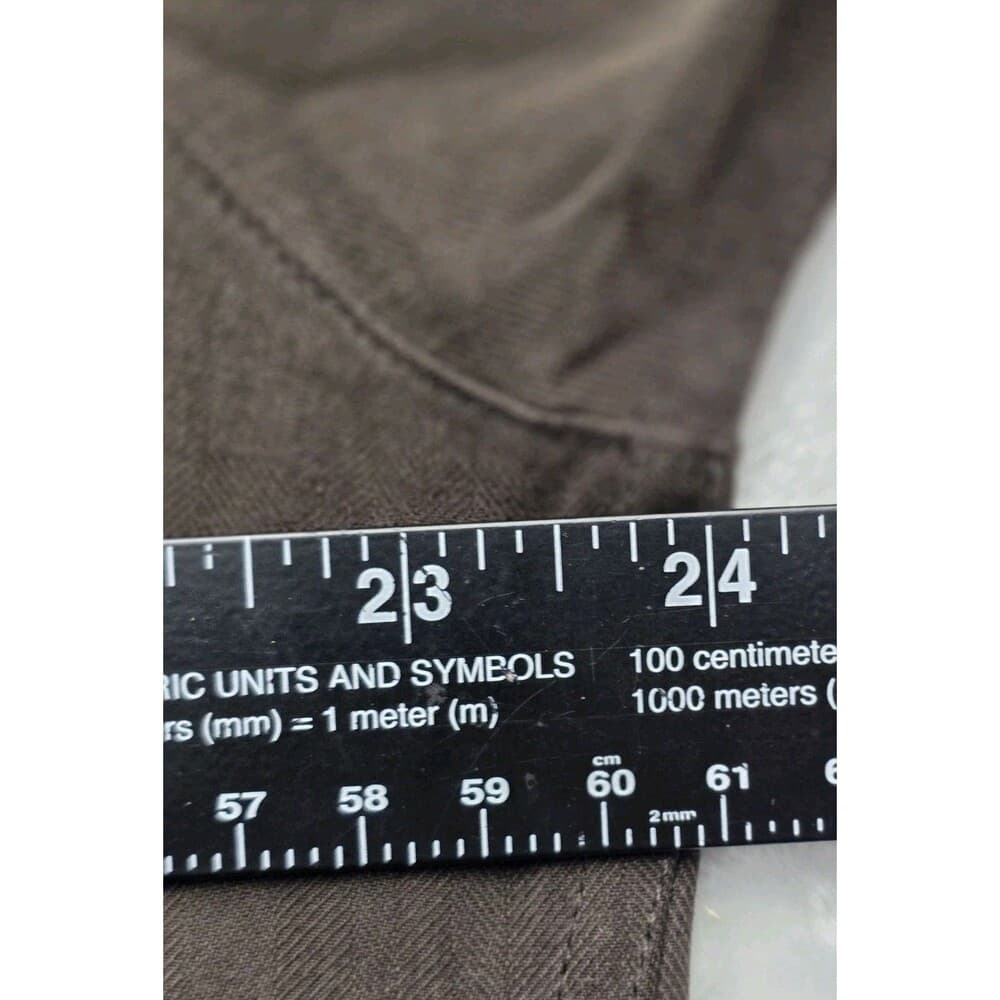 Island Shores 100% Silk Men's Large Brown Cuban Short Sleeve Shirt - Thumbnail 6