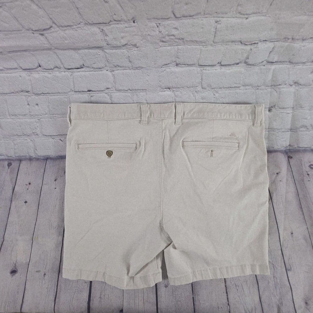Tommy Bahama Men's 38 Chino Flat Front Shorts - Thumbnail 6