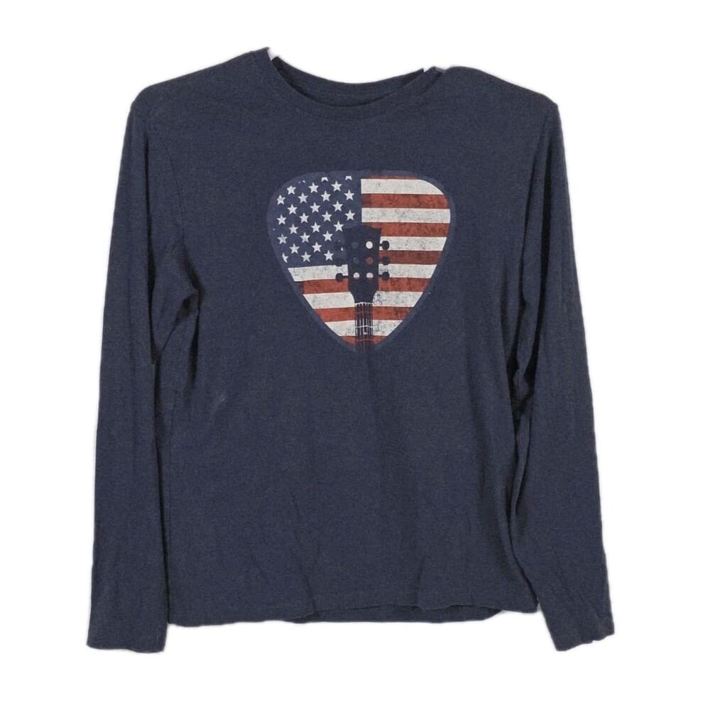 Daniel Cremieux Men's Medium Navy Blue‎ Long Sleeve T-shirt - Thumbnail 6