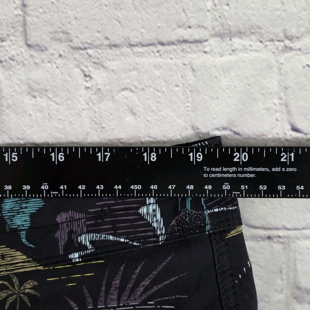 Billabong Recycler Men's 38 Black Sundays Pro Tropical Board Shorts - Thumbnail 4