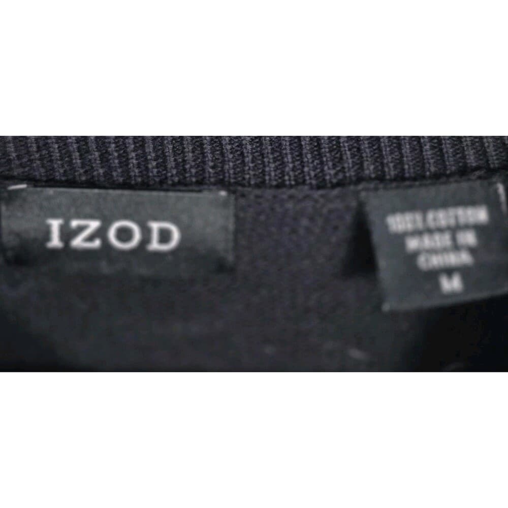 Izod Women's‎ Medium Harlequin Long Sleeve Sweater - Thumbnail 2