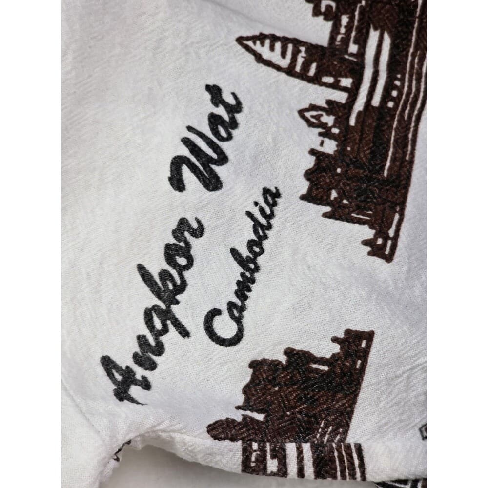 Angkor Cambodia Men's‎ XL Kingdom of Wonder Cotton Graphic Shirt - Thumbnail 2