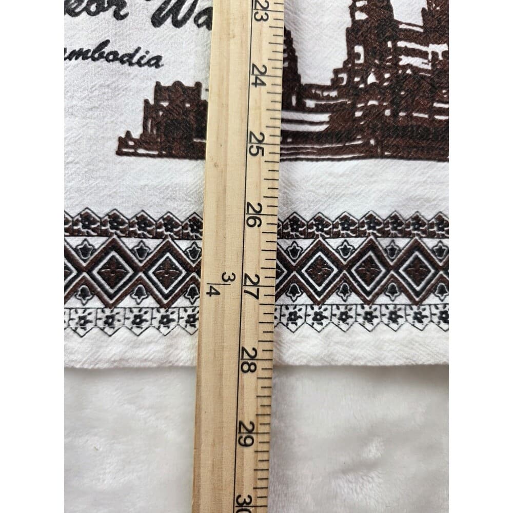Angkor Cambodia Men's‎ XL Kingdom of Wonder Cotton Graphic Shirt - Thumbnail 7